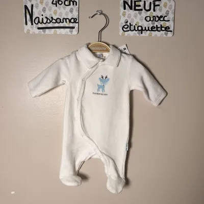 pyjama p'tit bisou mixte taille 0 mois